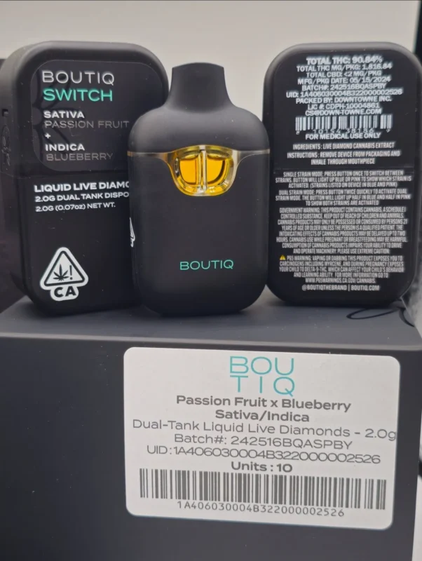 boutiq switch 2g disposable